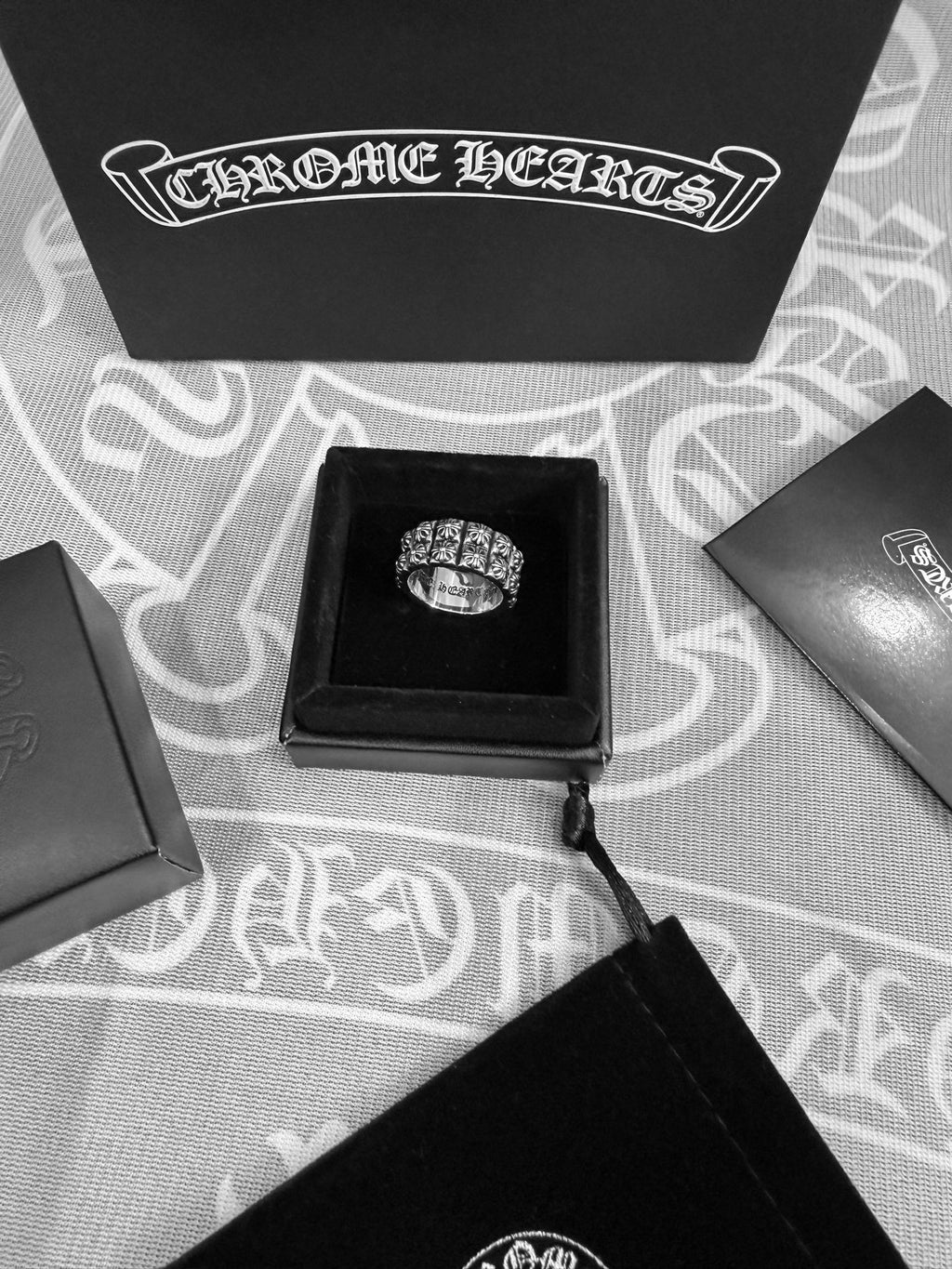 Chrome Hearts Cross Double-Layer Ring - album image 3