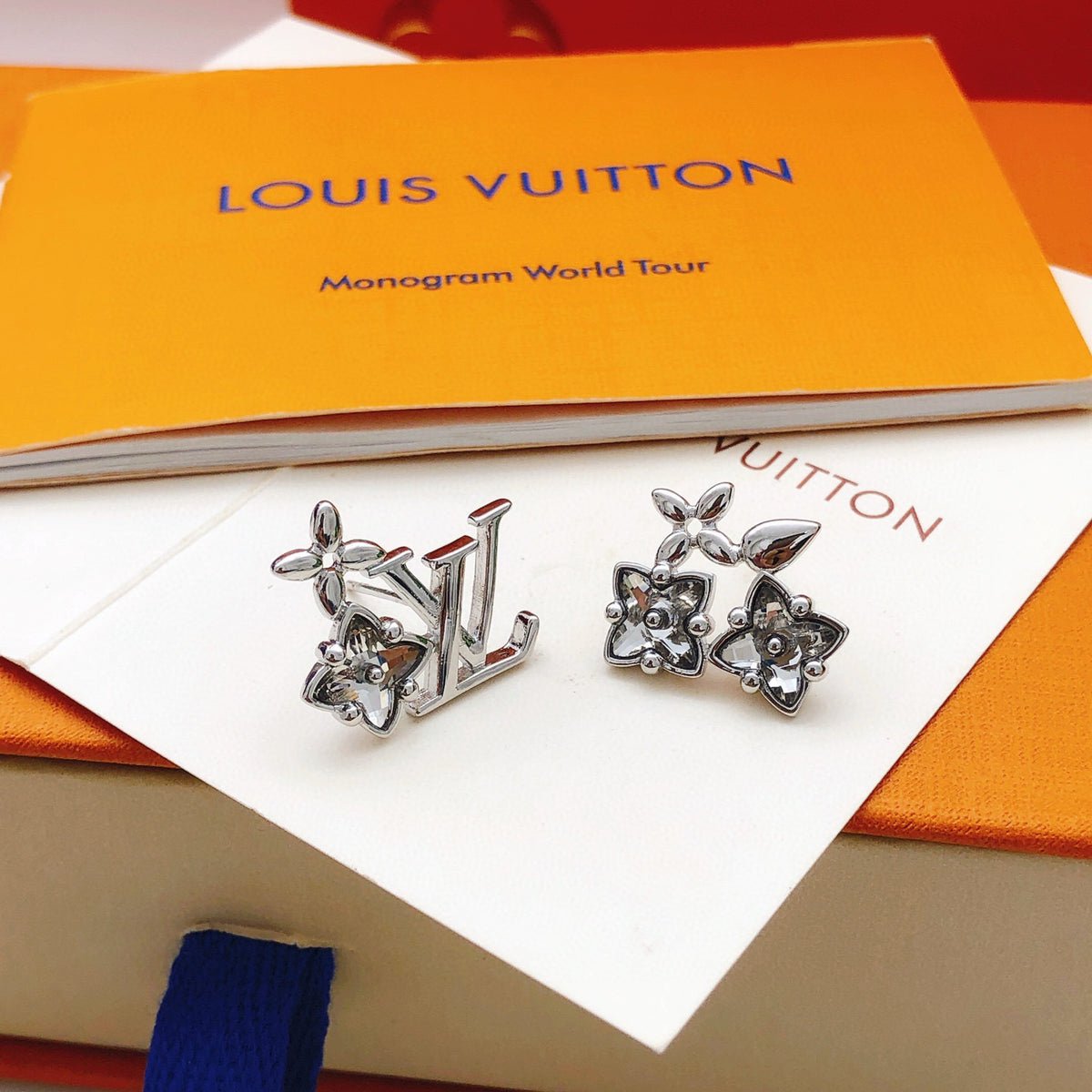 Louis Vuitton Silver-Tone Earrings - album image 2
