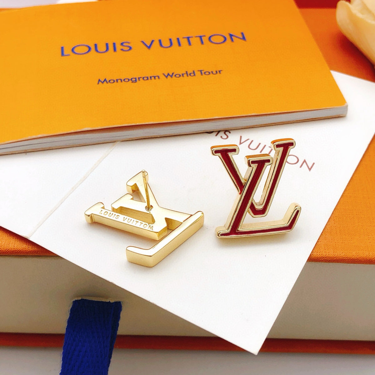 Louis Vuitton Red Earrings - album image 4