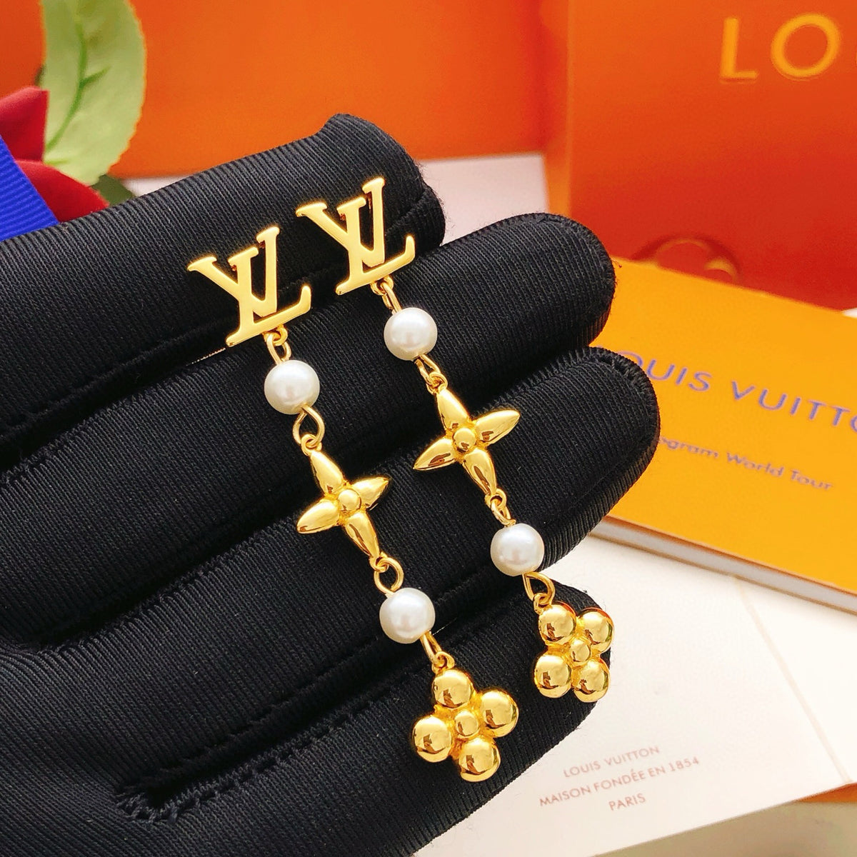 Louis Vuitton Tassel Earrings - album image 1