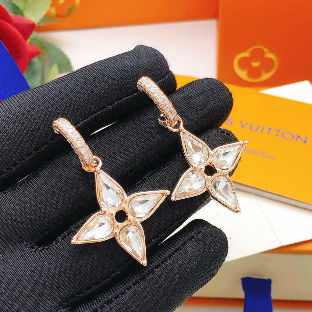 Louis Vuitton Rose Gold-Tone Earrings - album image 5