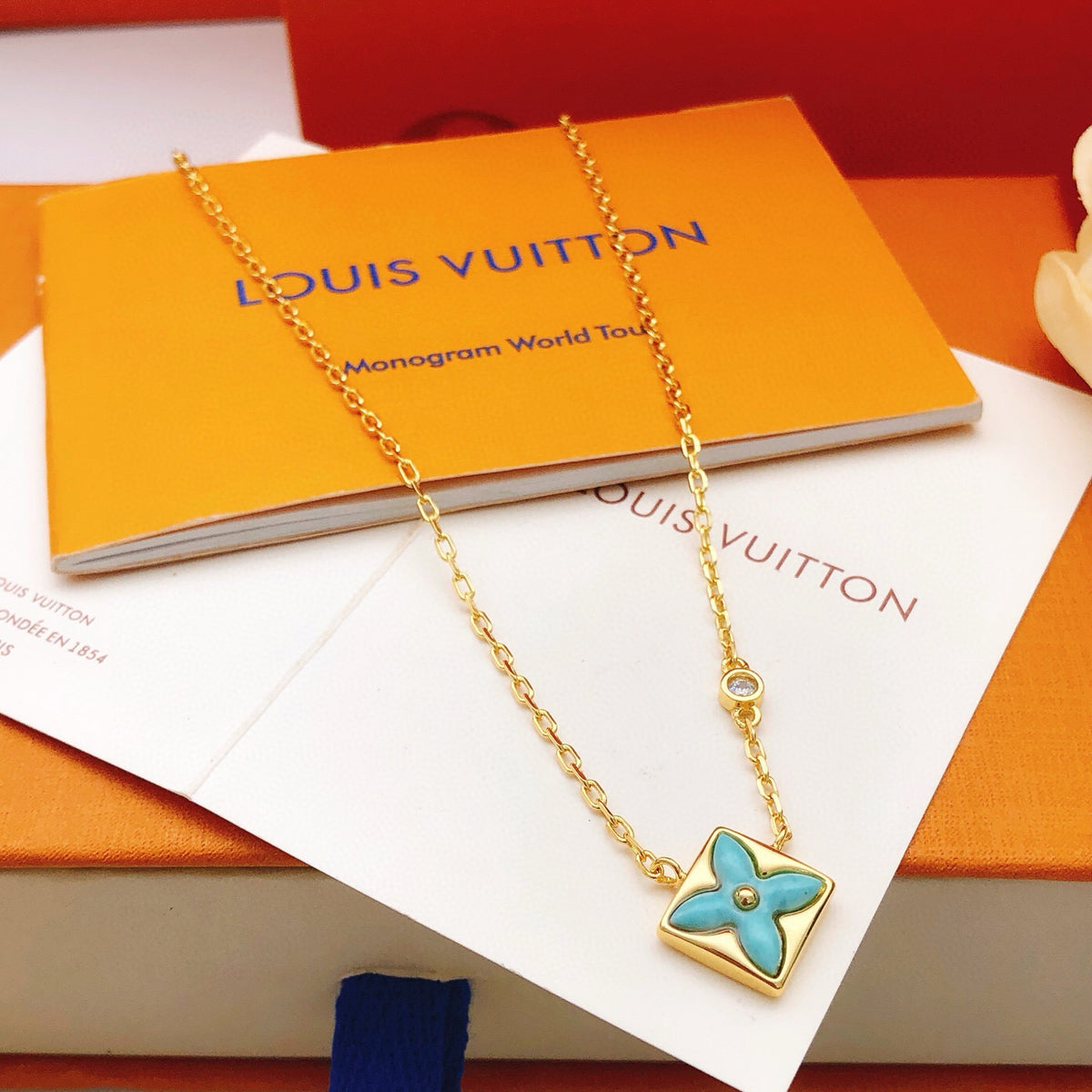 Louis Vuitton Blue Necklace - album image 5
