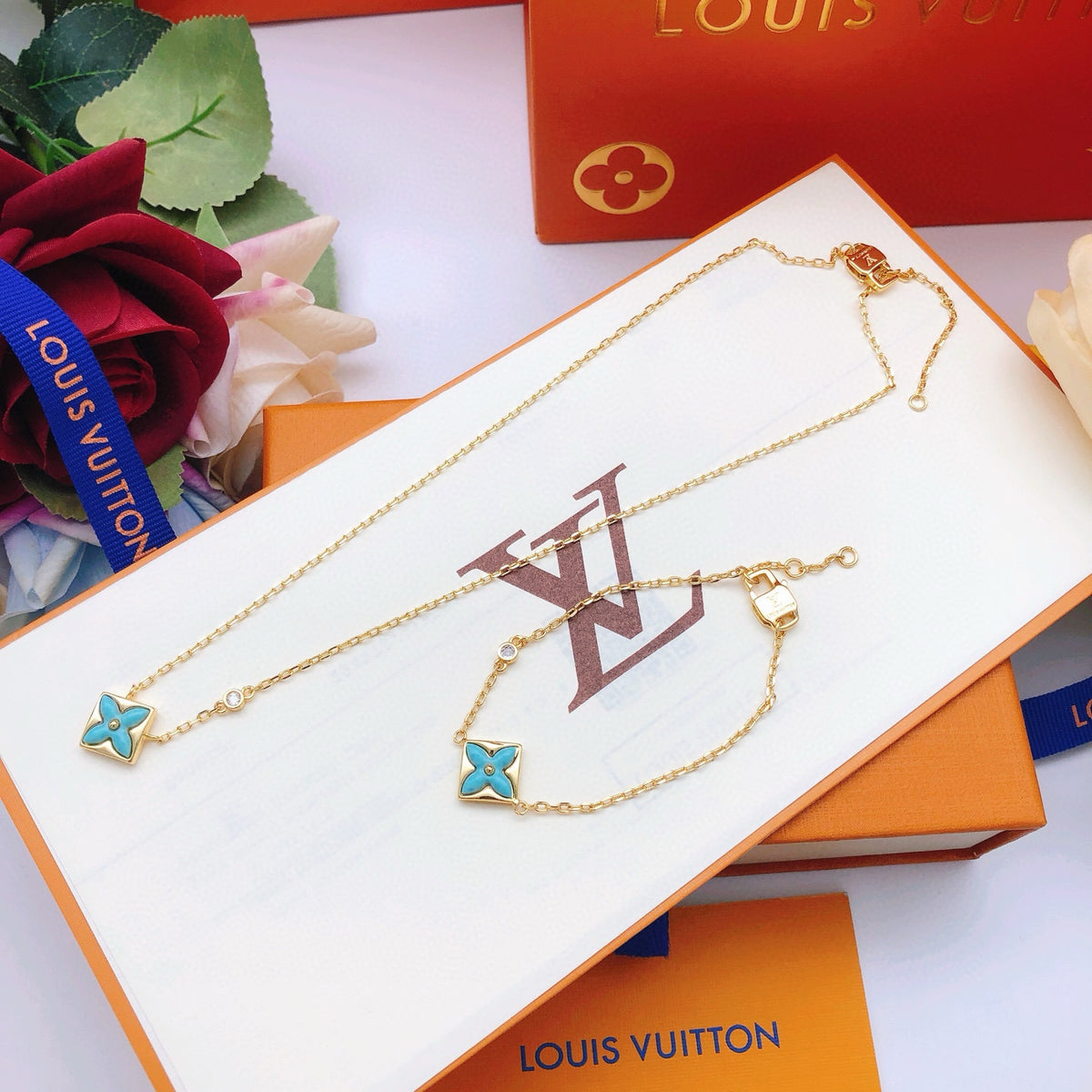 Louis Vuitton Blue Necklace - album image 8