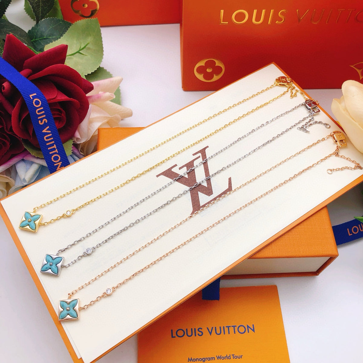 Louis Vuitton Blue Necklace - album image 6