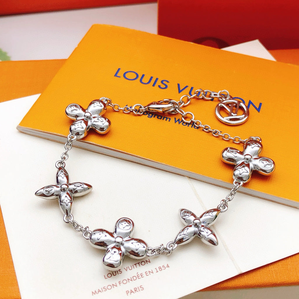 Louis Vuitton Monogram Diamond-Shape Polished Bracelet - album image 1