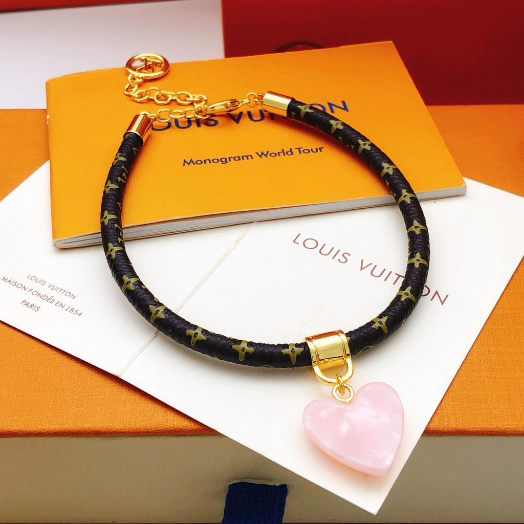 Louis Vuitton Heart Leather Bracelet - album image 3