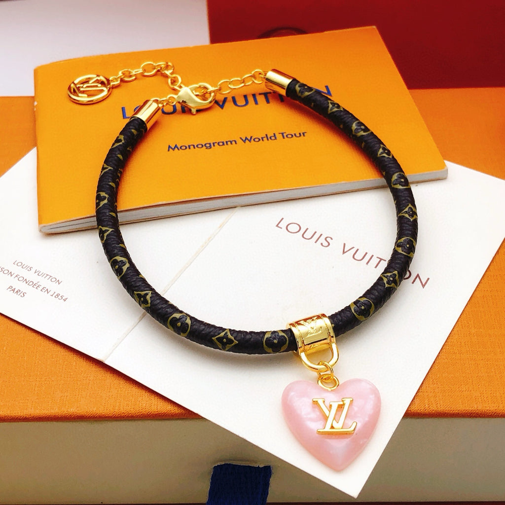 Louis Vuitton Heart Leather Bracelet - album image 2