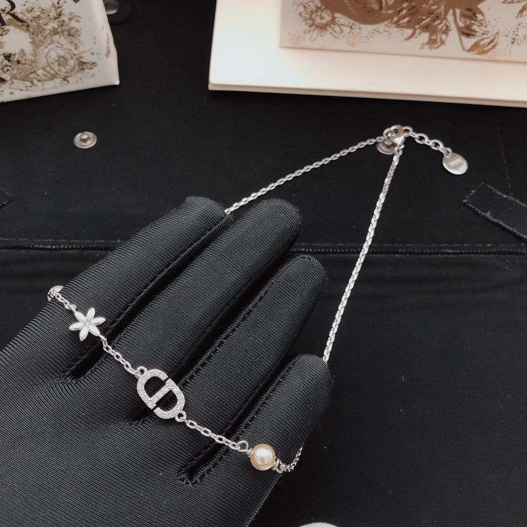 Dior Silver-Tone CD Star Necklace - product image 3