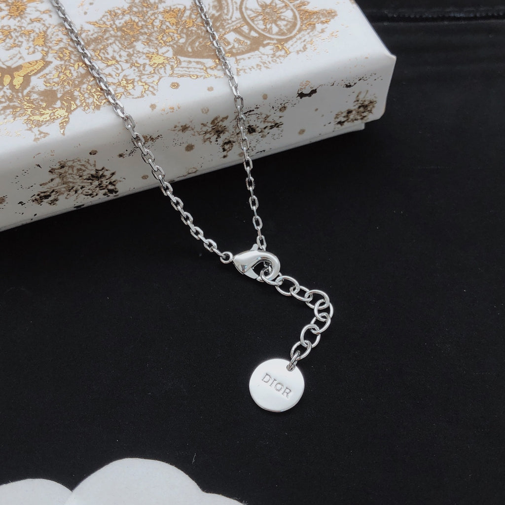 Dior Silver-Tone CD Star Necklace - product image 8