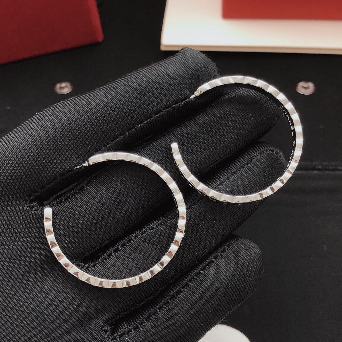 Chanel Diamond-Shape Earrings - album image 7