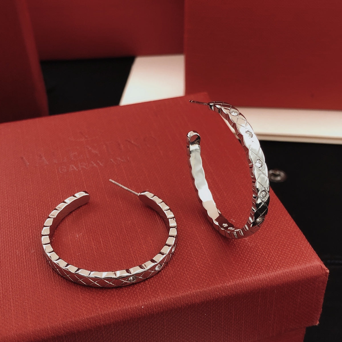Chanel Diamond-Shape Earrings - album image 1