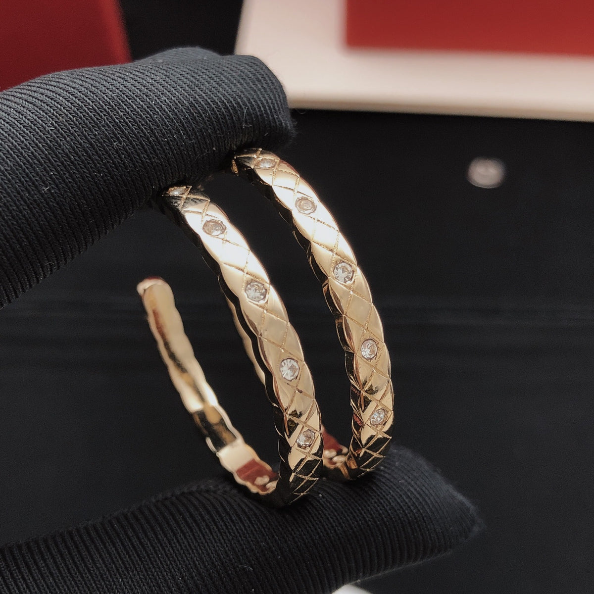Chanel Diamond-Shape Earrings - album image 1