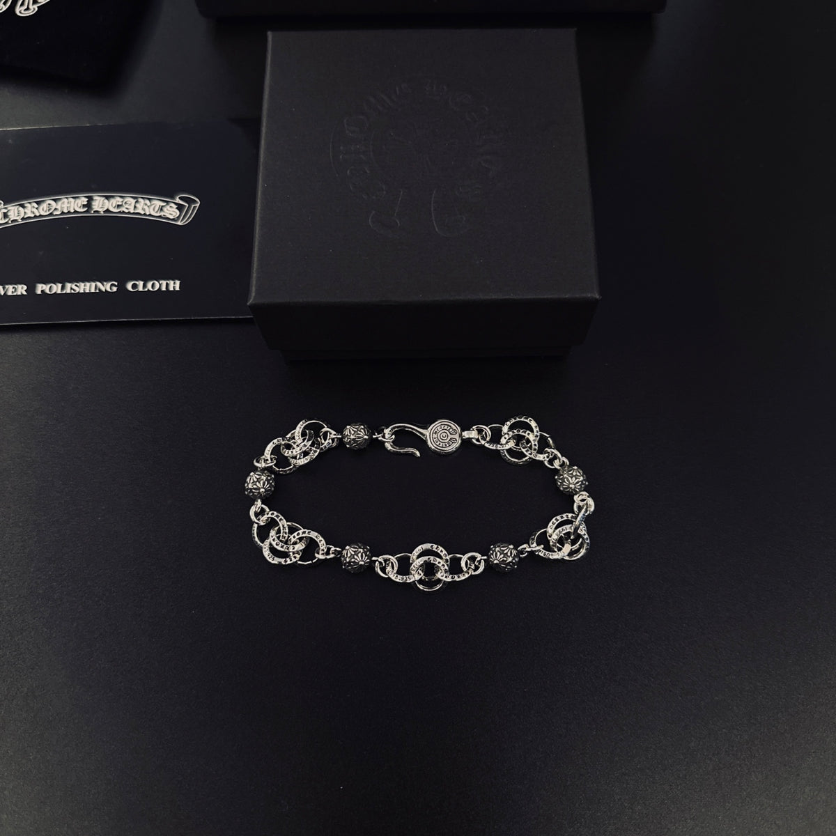 Chrome Hearts Oval Emblem Link Bracelet - album image 3