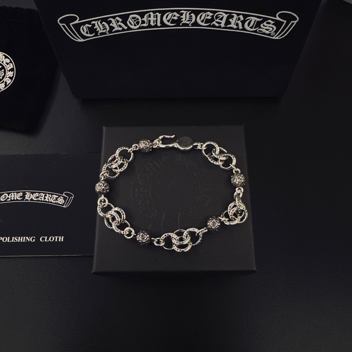 Chrome Hearts Oval Emblem Link Bracelet - album image 1