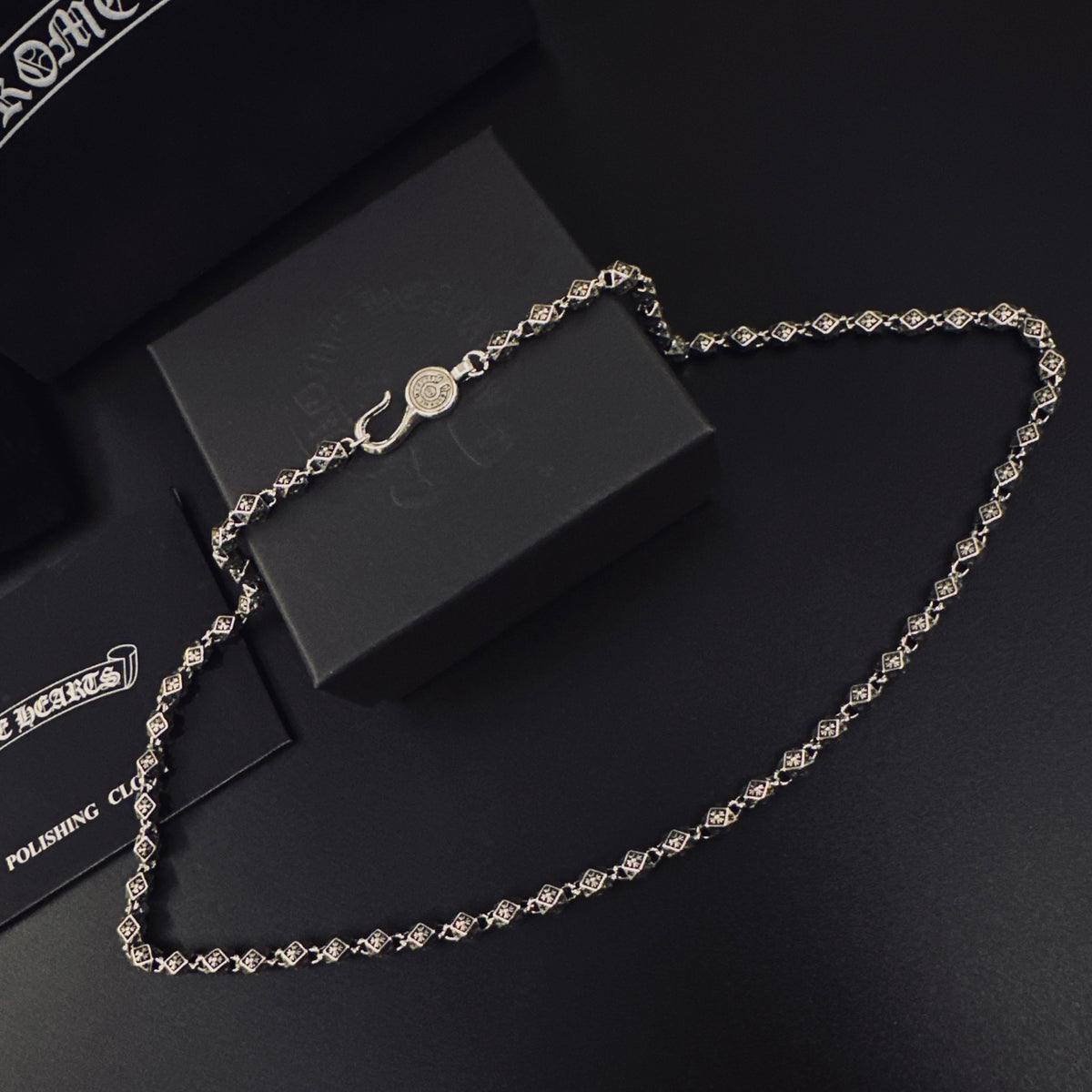 Chrome Hearts Silver-Tone Ornate Chain Necklace - album image 5