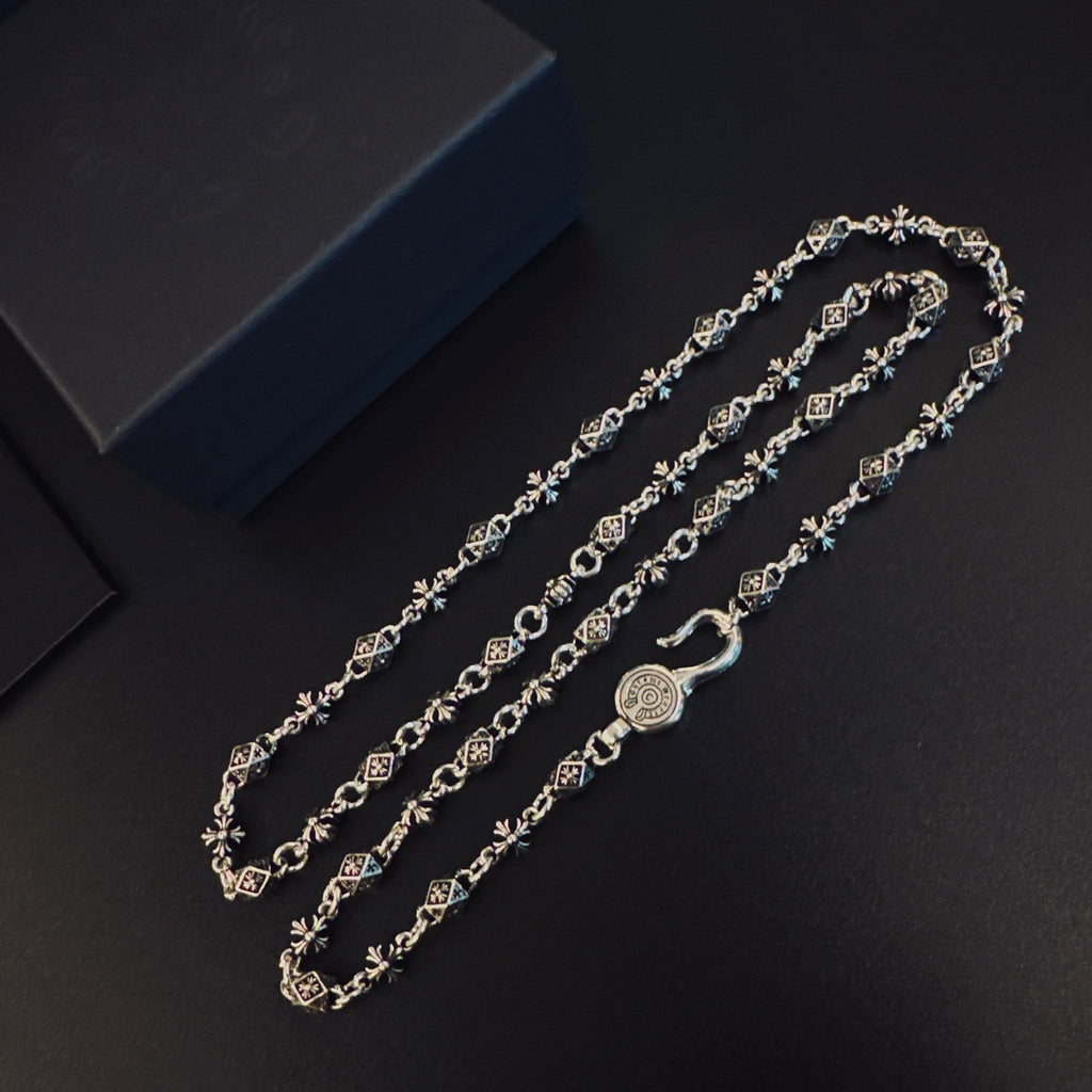 Chrome Hearts Silver-Tone Ornate Chain Necklace - album image 2