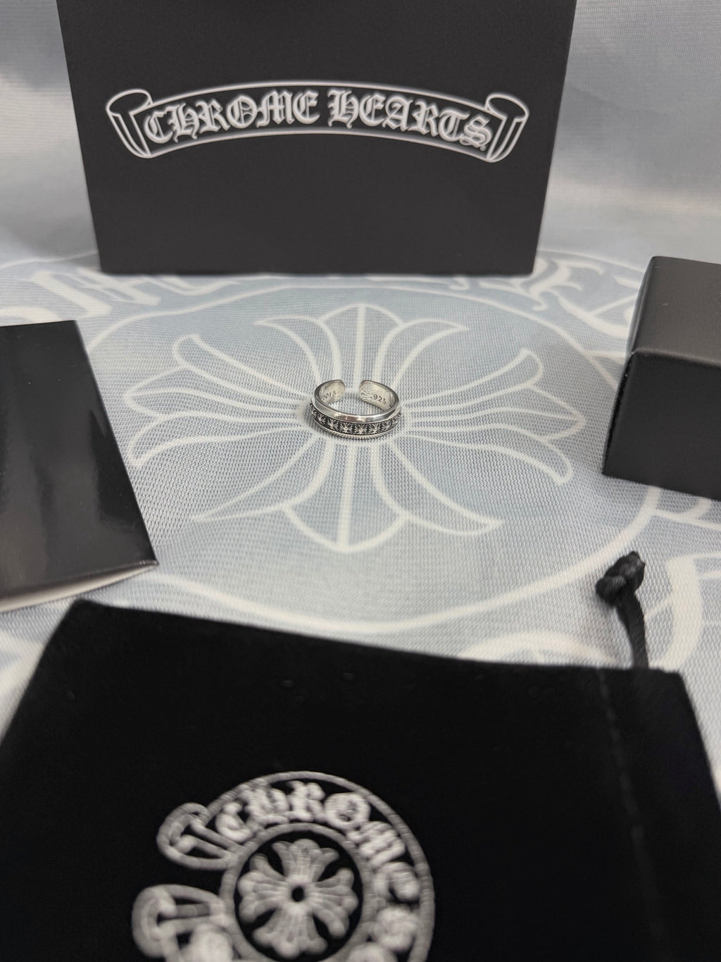 Chrome Hearts Cross Open Ring - album image 2