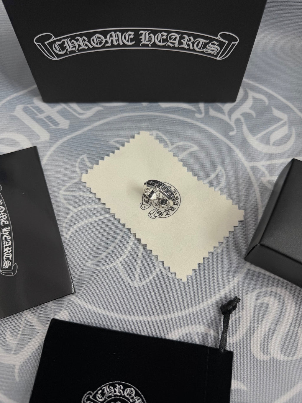 Chrome Hearts Cross Open Ring - album image 3