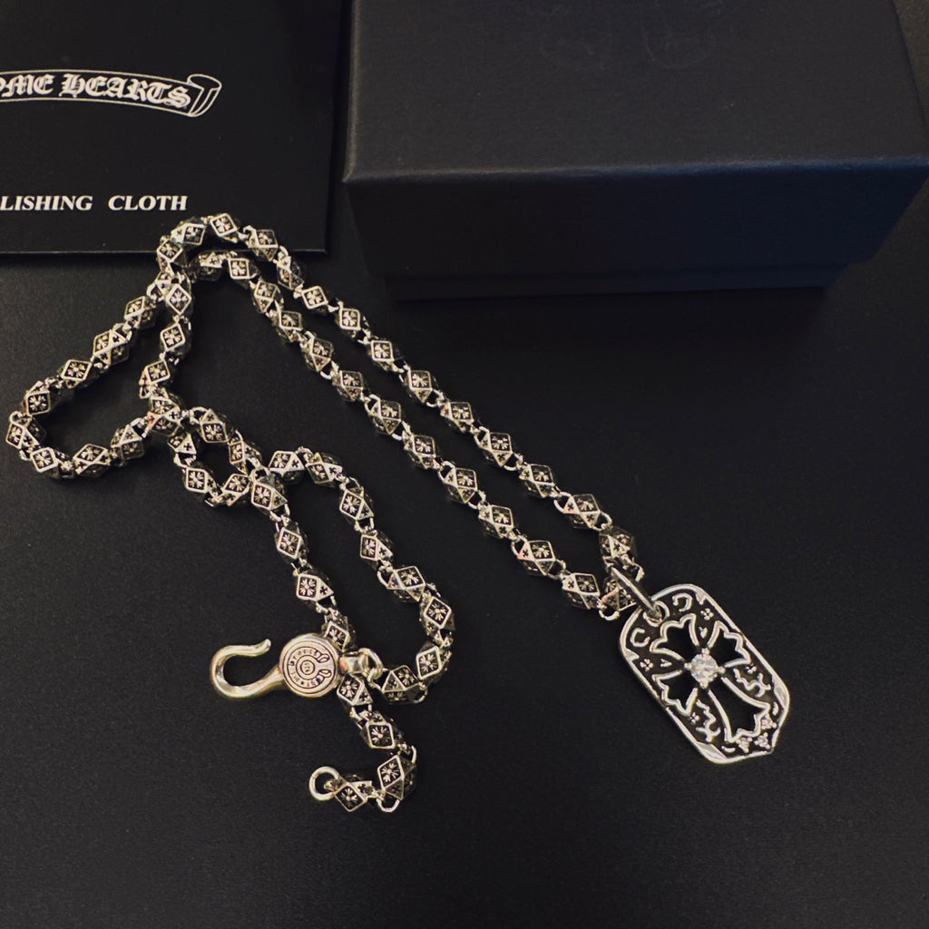 Chrome Hearts Oval Filigree Plaque Necklace - album image 6