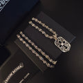 Chrome Hearts Oval Filigree Plaque Necklace - album image 1