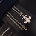 Chrome Hearts Curled Fleur Drop Necklace - album image 1