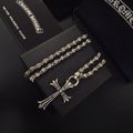 Chrome Hearts Radiating Cross Station Necklace - album image 1