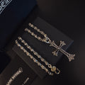 Chrome Hearts Long Carved Cross Necklace - album image 1
