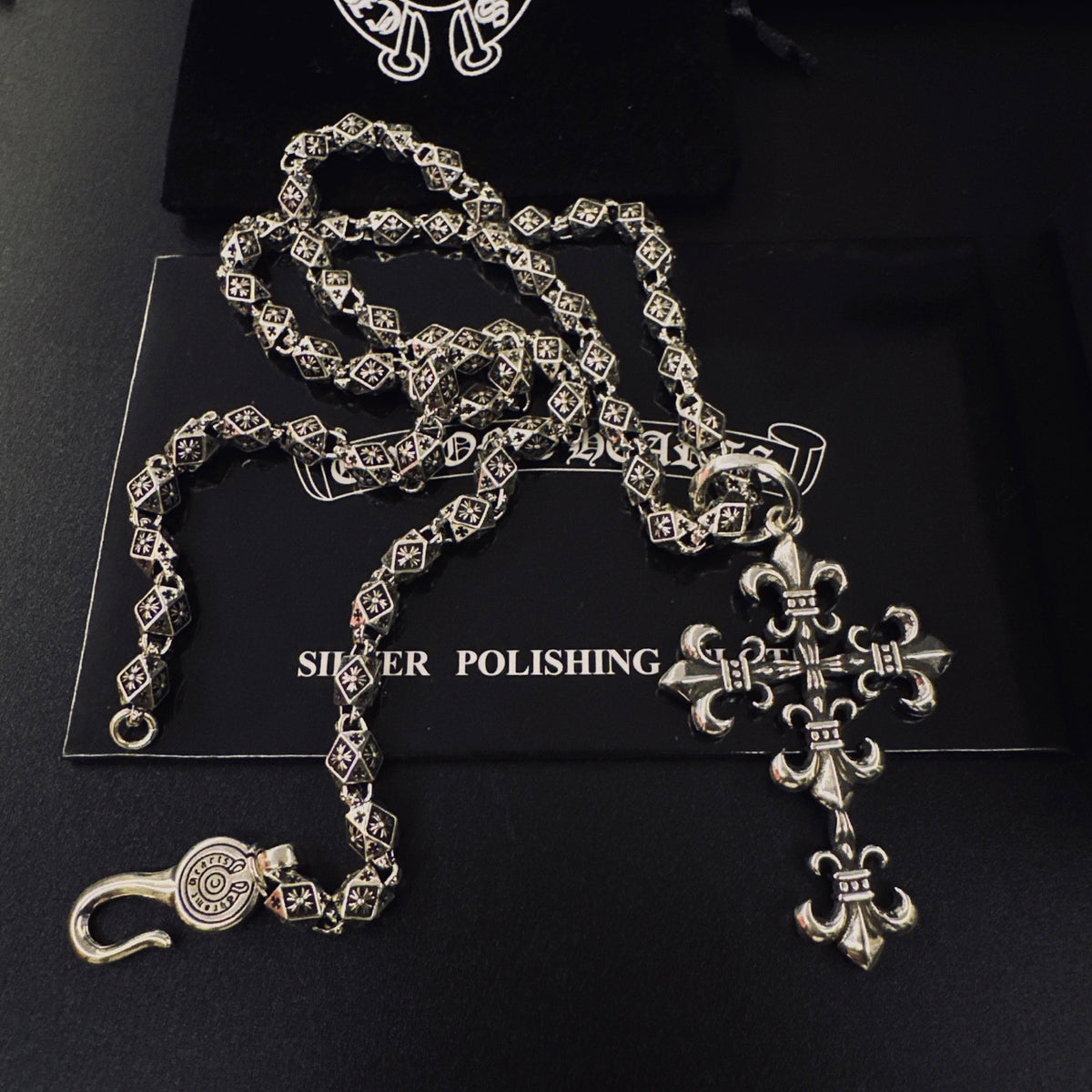 Chrome Hearts Tiered Cross Ornament Necklace - album image 5