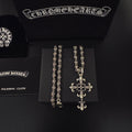 Chrome Hearts Tiered Cross Ornament Necklace - album image 1
