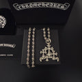 Chrome Hearts Triple Cross Cluster Necklace - album image 1