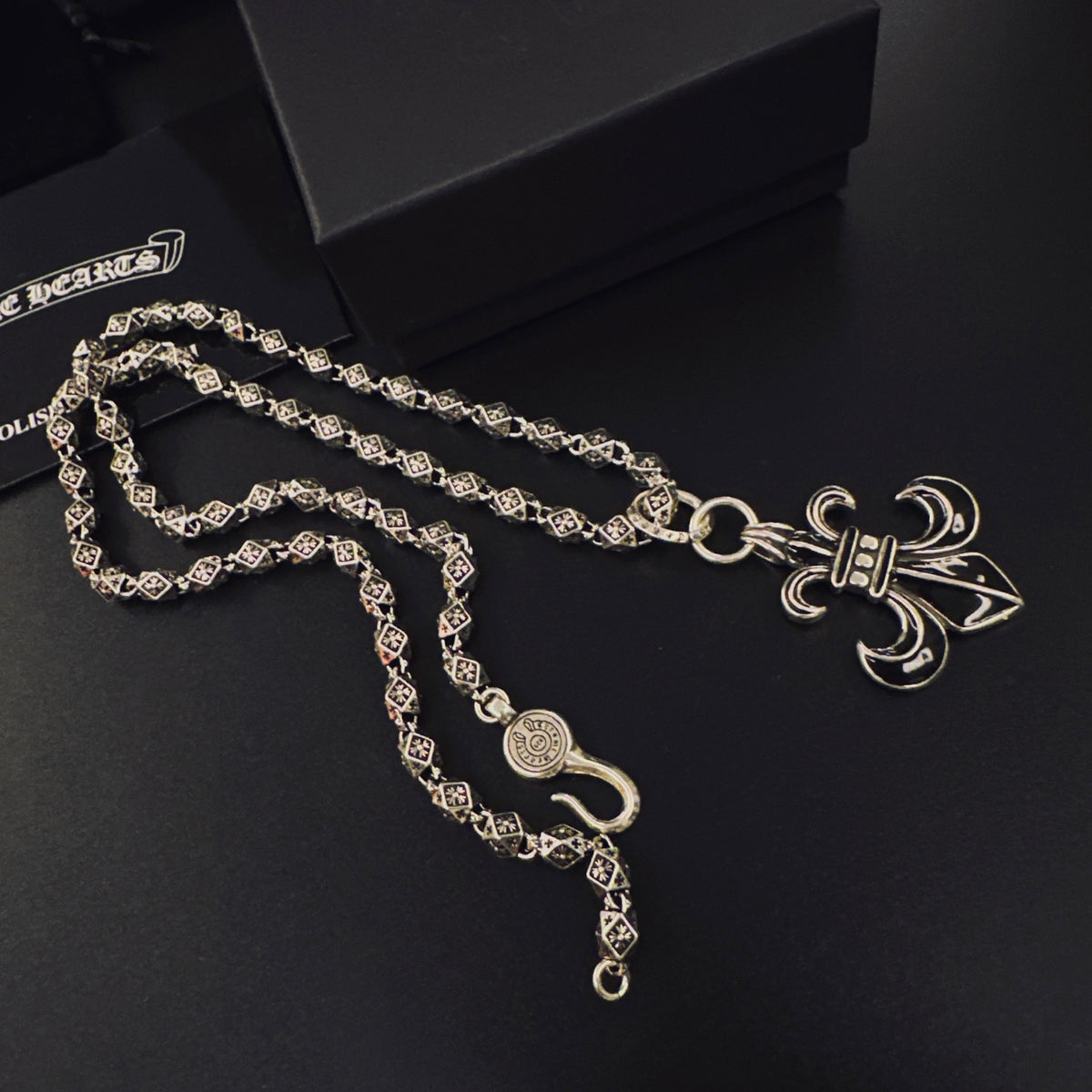 Chrome Hearts Ornate Dagger Pendant Necklace - album image 4