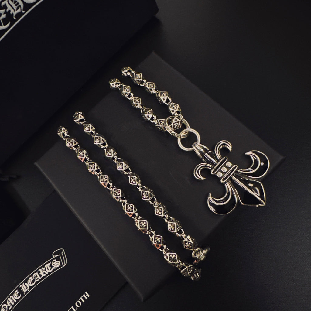 Chrome Hearts Ornate Dagger Pendant Necklace - album image 2