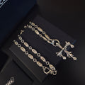 Chrome Hearts Long Flared Cross Necklace - album image 1