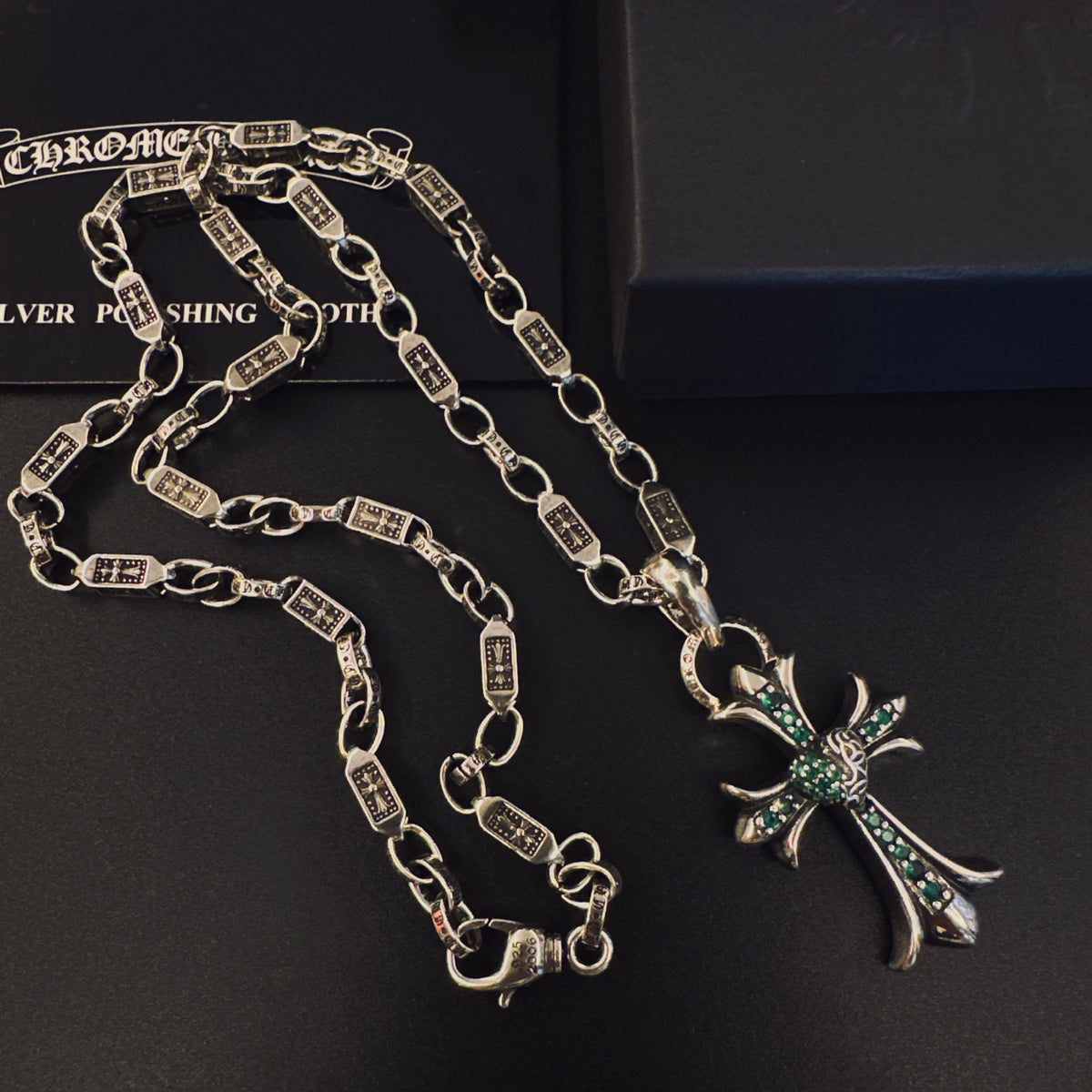 Chrome Hearts Slender Radiating Cross Necklace - album image 5