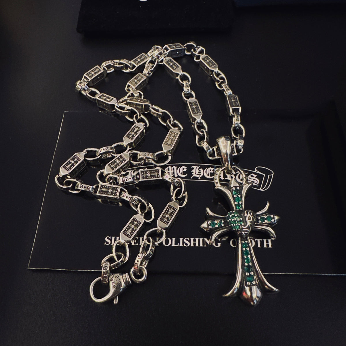 Chrome Hearts Slender Radiating Cross Necklace - album image 8