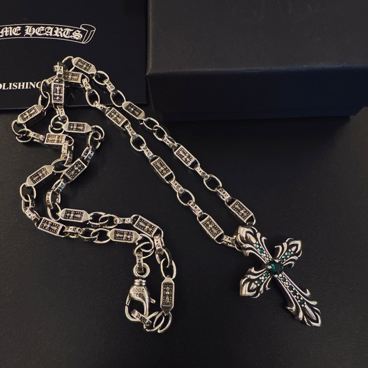 Chrome Hearts Ornate Floral Cross Necklace - album image 7