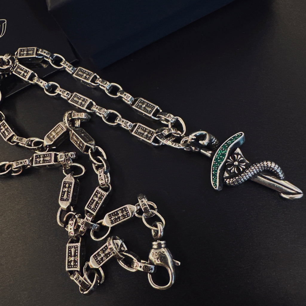 Chrome Hearts Dark Dagger Pendant Necklace - album image 5