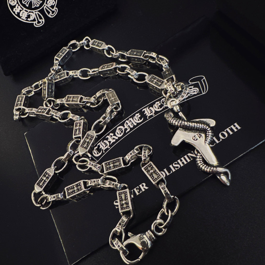 Chrome Hearts Dark Dagger Pendant Necklace - album image 6