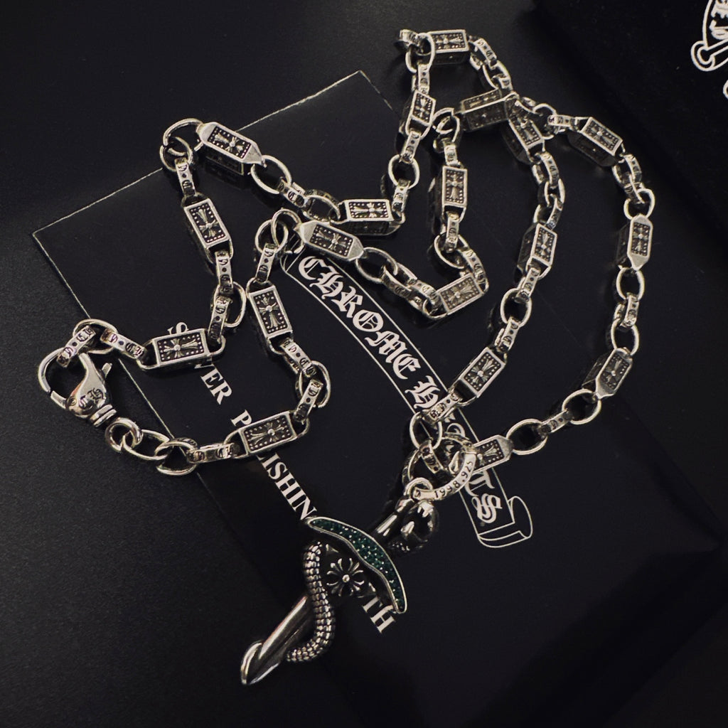 Chrome Hearts Dark Dagger Pendant Necklace - album image 4