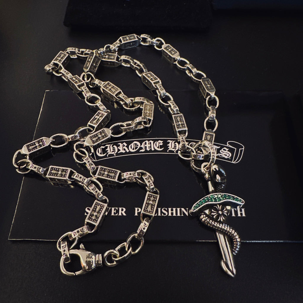 Chrome Hearts Dark Dagger Pendant Necklace - album image 9