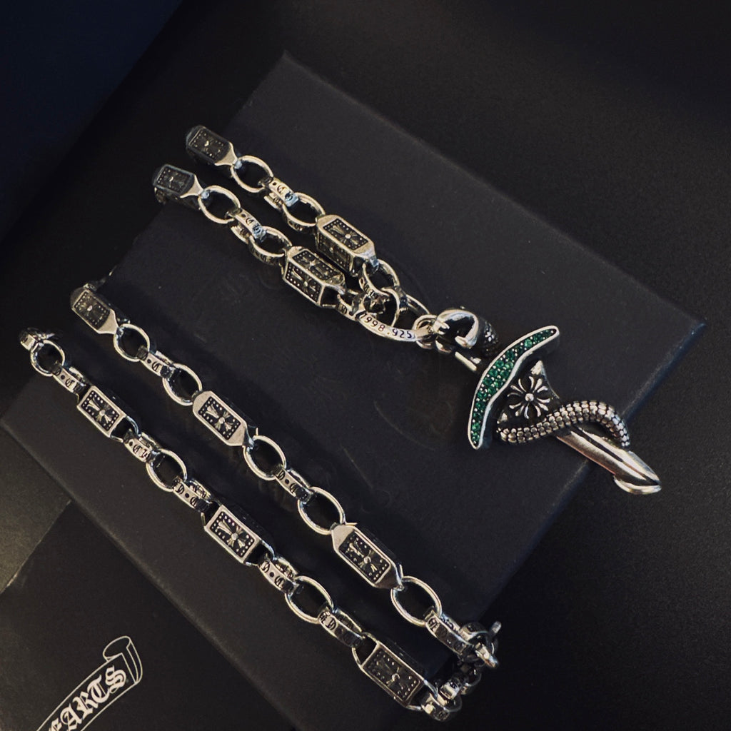 Chrome Hearts Dark Dagger Pendant Necklace - album image 8