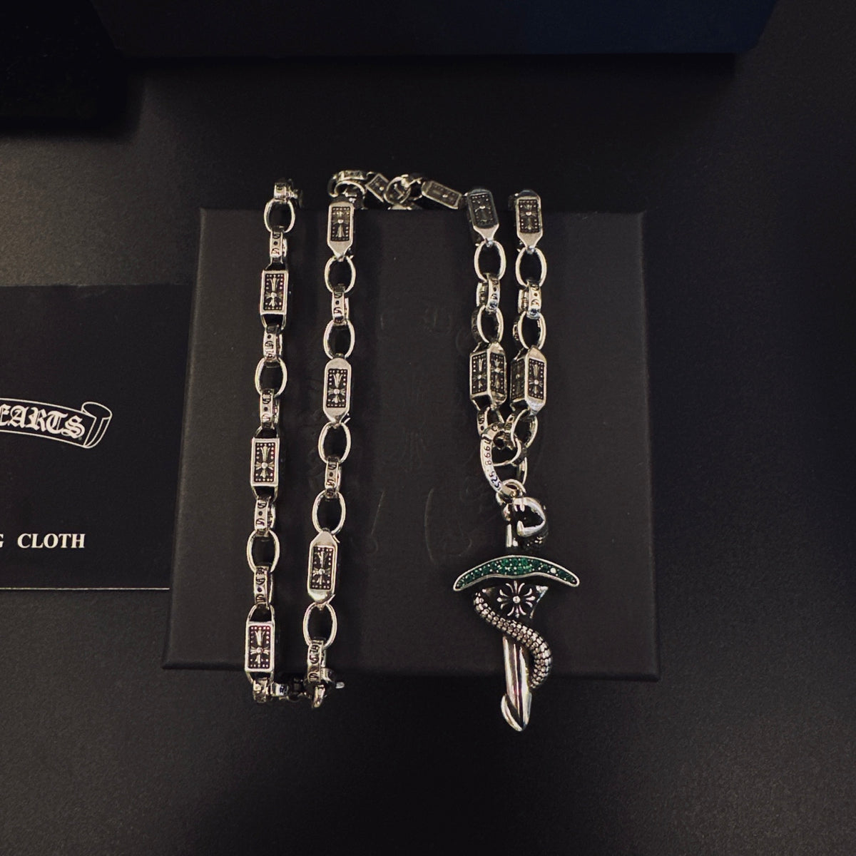 Chrome Hearts Dark Dagger Pendant Necklace - album image 1