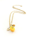 Chanel Yellow Round Pendant Necklace - album image 1