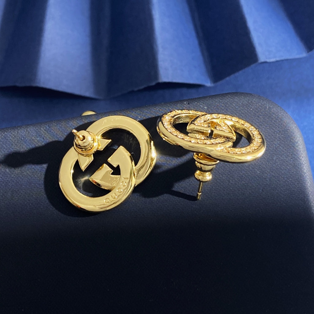 Gucci Gold-Tone Interlocking G Brooch - album image 5