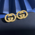 Gucci Gold-Tone Interlocking G Brooch - album image 1