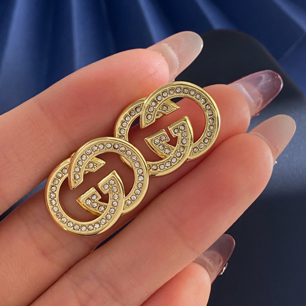 Gucci Gold-Tone Interlocking G Brooch - album image 6