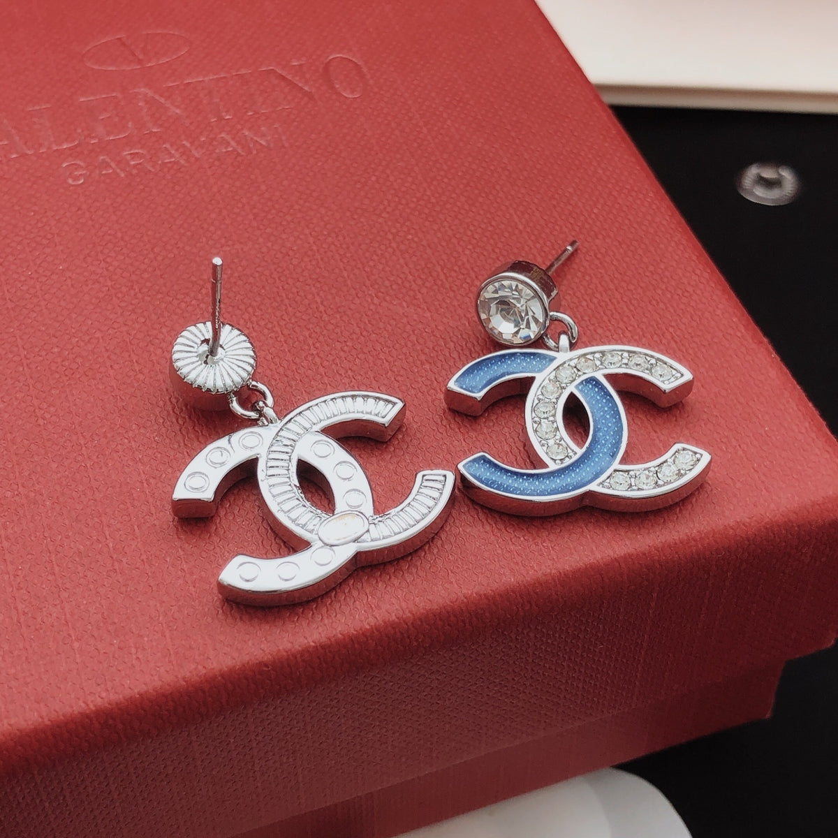 Chanel Blue Earrings - album image 5