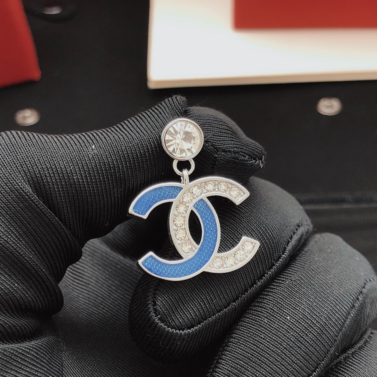 Chanel Blue Earrings - album image 2