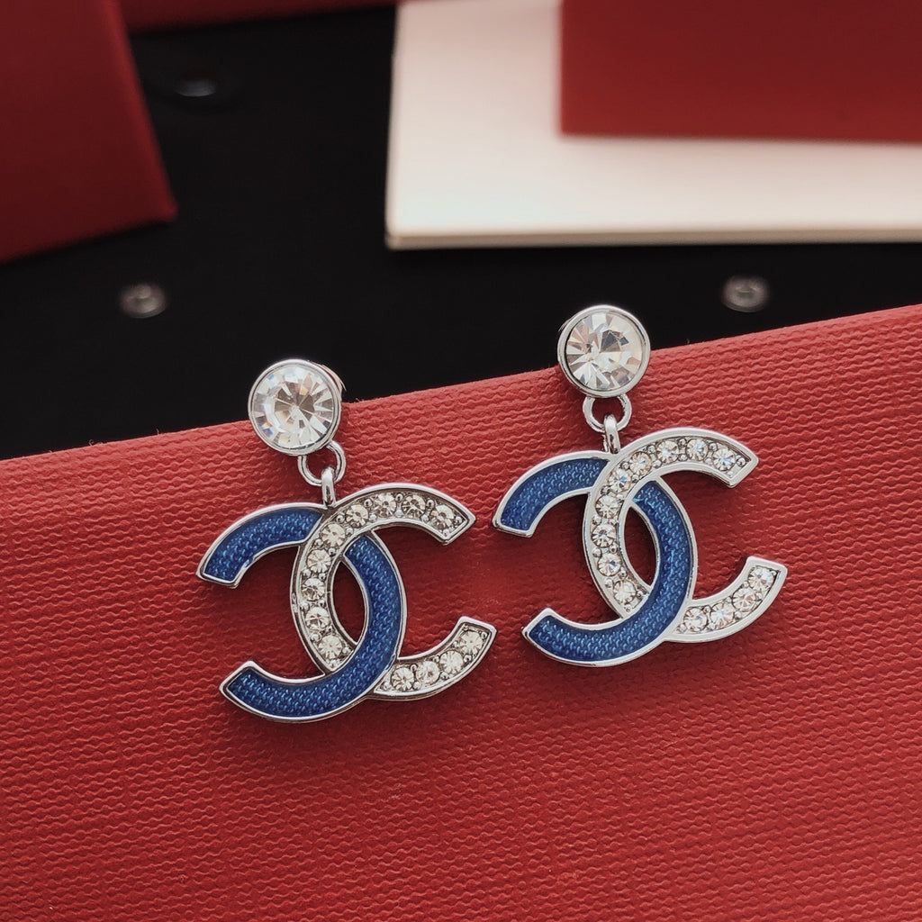 Chanel Blue Earrings - album image 3