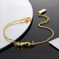 Saint Laurent Gold-Tone Monogram Chain Bracelet - album image 1